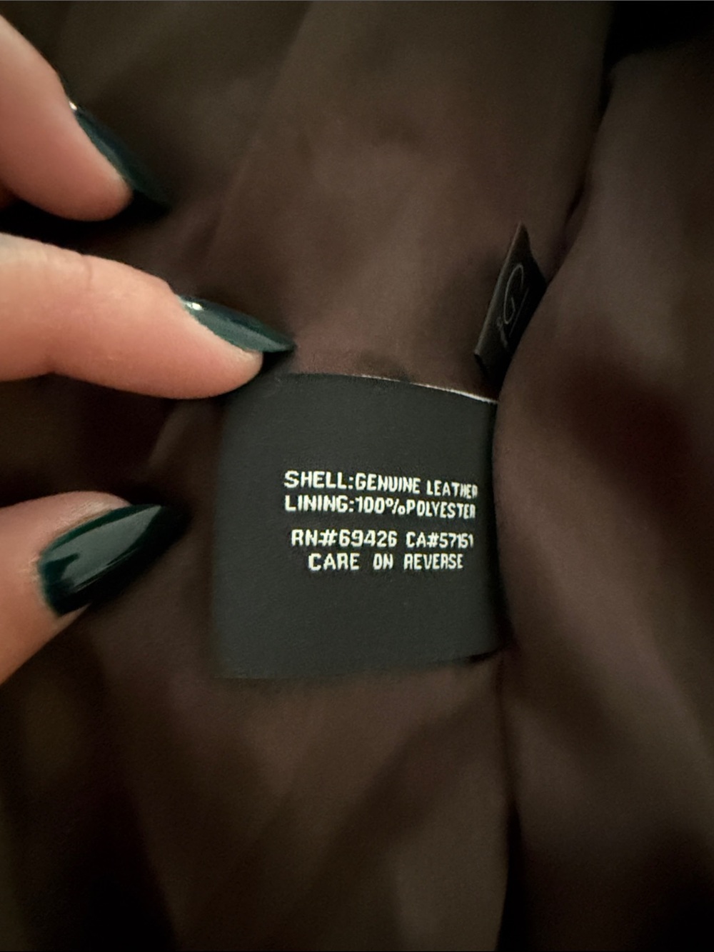 Black Rivet leather jacket - Picture 5 of 5